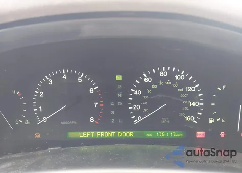 1998 Lexus Ls 400 z USA, uszkodzony, nr VIN JT8BH28FXW0127870